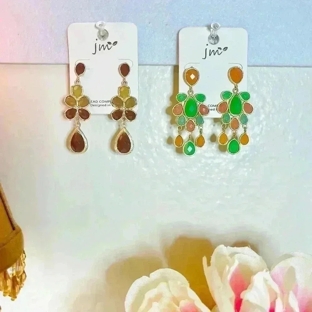 Dangling Statement Earrings Bundle